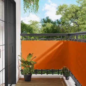 Balkonscherm 100x300 cm oranje Oxford stof