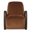 FermLiving_AW25_BuurLoungeChairDevoreVelvet_Rust_1104272039_1104272612_1104272585_2.jpgv1782305712 Ferm Living Buur fauteuil Devoré Velvet Rust