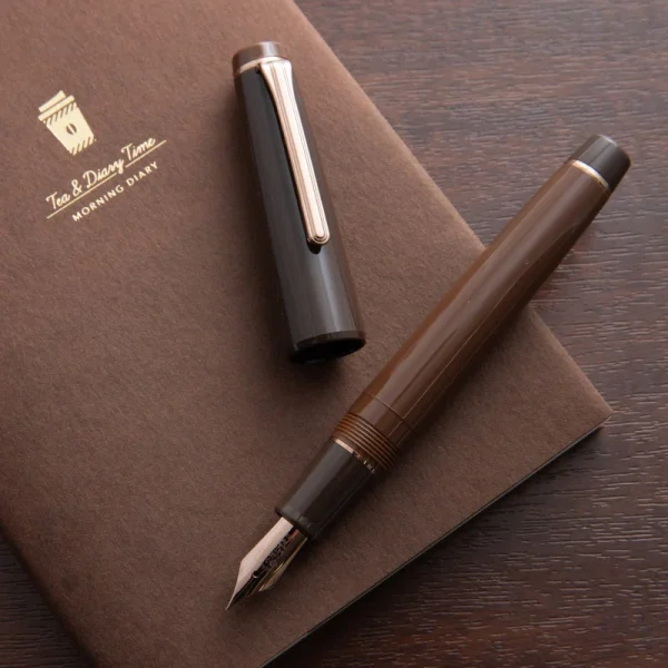 c594_G7_800x800_13d07489-7375-4b25-ad95-23fc9a5ed9a5.jpgv1791213868 Nagasawa - Fountain Pen - Chocolate Series - Bitter Chocolate